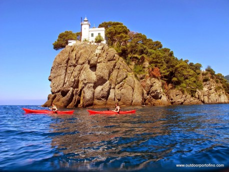 Escursione in kayak o sup con Outdoor Portofino