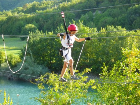 Parco Avventura Lago di Fiastra con A.S. Gaia