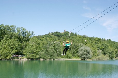 Parco Avventura Lago di Fiastra con A.S. Gaia