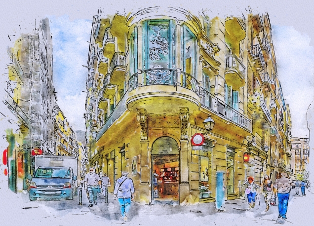 Barcellona, Foto di Brigitte Werner da Pixabay