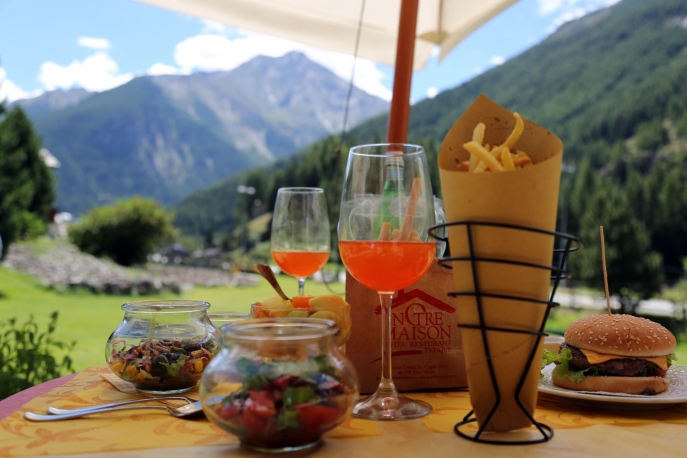 Pranzo presso il Green Garden Bistrot