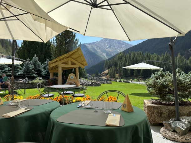 Pranzo presso il Green Garden Bistrot